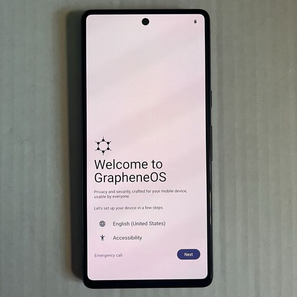 Degoogled GrapheneOS Google Pixel 7 - 128GB - Unlocked Optional Magisk Rooted - Picture 1 of 5